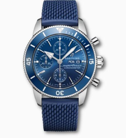 Breitling Superocean Heritage Chronograph 44 Stainless Steel Blue A13313161C1S1 Replica Watch