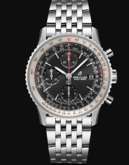 Breitling Navitimer Chronograph 41 Stainless Steel - Black Replica Watch A13324121B1A1