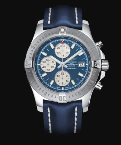Replica Breitling Colt Chronograph Automatic Stainless Steel - Blue Watch A13388111C1X1