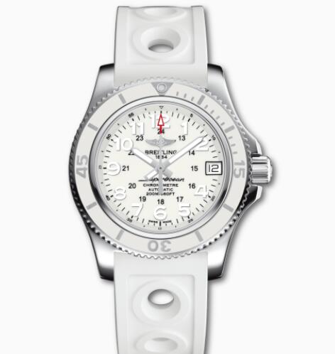 Breitling Superocean II 36 Stainless Steel White A17312D21A1S1 Replica Watch