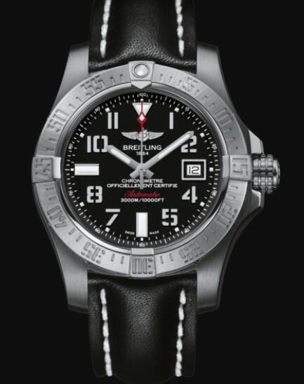 Breitling Avenger II Seawolf Stainless Steel - Black Replica Watch A1733110/BC31/435X/A20BASA.1