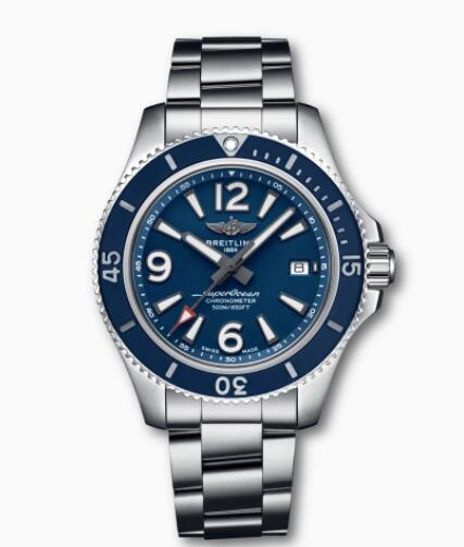 Breitling Superocean Automatic 42 Stainless Steel Blue A17366D81C1A1 Replica Watch