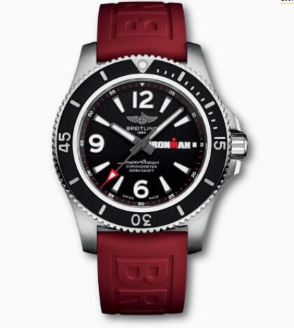 Breitling Superocean Automatic 44 Ironman Limited Edition Stainless Steel Black A17371A11B1S1 Replica Watch
