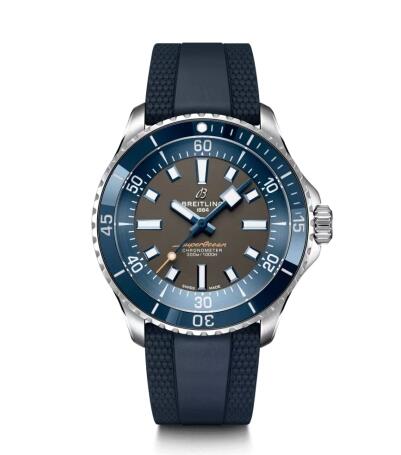 Breitling SuperOcean Automatic 42 Stainless Steel Blue Danube Replica Watch A173753A1B1S1