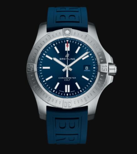 Replica Breitling Colt Automatic Stainless Steel - Blue Watch A17388101C1S1