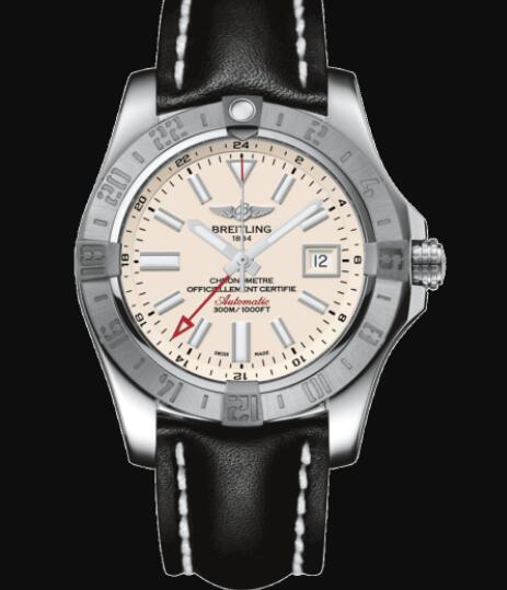 Replica Breitling Avenger II GMT Stainless Steel - Silver Watch A3239011/G778/435X/A20BA.1