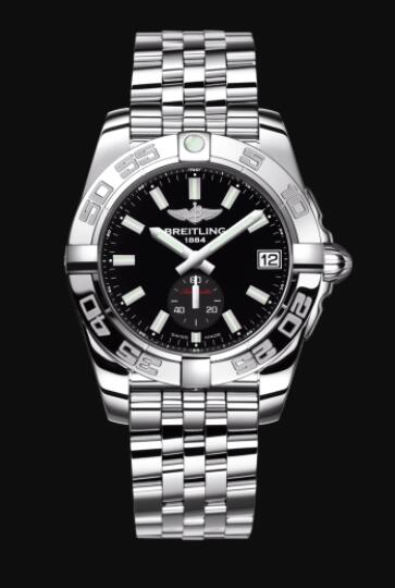 Replica Breitling Galactic 36 Automatic Stainless Steel - Black Watch A37330121B1A1