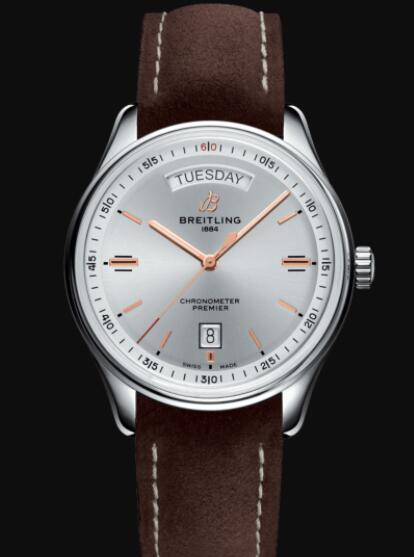 Replica Breitling Premier Automatic Day & Date 40 Stainless Steel - Silver Watch A45340211G1X3 Replica Breitling Premier Automatic Day & Date 40 Stainless Steel - Silver Watch A45340211G1X3