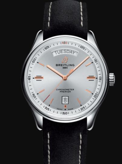 Replica Breitling Premier Automatic Day & Date 40 Stainless Steel - Silver Watch A45340211G1X4 Replica Breitling Premier Automatic Day & Date 40 Stainless Steel - Silver Watch A45340211G1X4