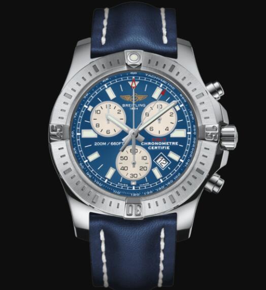 Breitling Colt Chronograph 44 Stainless Steel - Blue Men Replica Watch A73388111C1X1