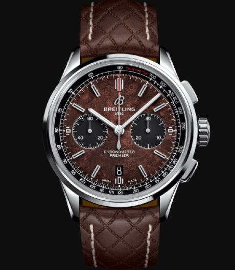 Breitling Premier B01 Chronograph 42 Bentley Centenary Limited Edition Stainless Steel - Brown Replica Watch AB01181A1Q1X1