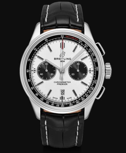 Breitling Premier B01 Chronograph 42 Stainless Steel - Silver Replica Watch AB0118221G1P1