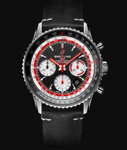 Breitling Navitimer B01 Chronograph 43 Swissair Stainless Steel Replica Watch AB01211B1B1X1