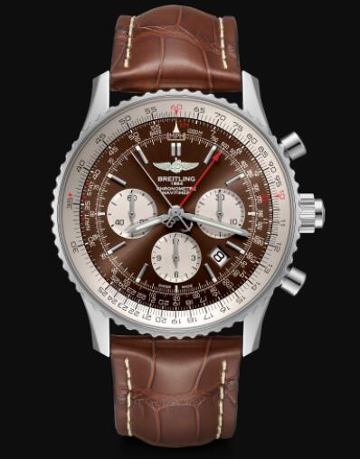 Breitling Navitimer B03 Chronograph Rattrapante 45 Stainless Steel Replica Watch AB0310211Q1P2