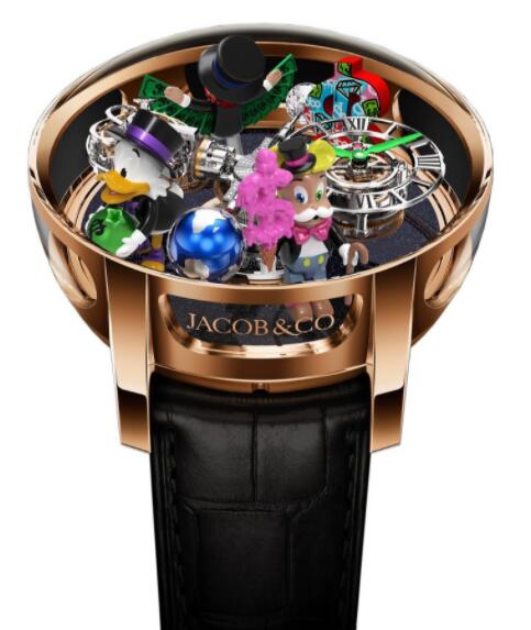 Replica Jacob & Co. Astronomia Alec Monopoly watch AT102.40.AG.UA.A