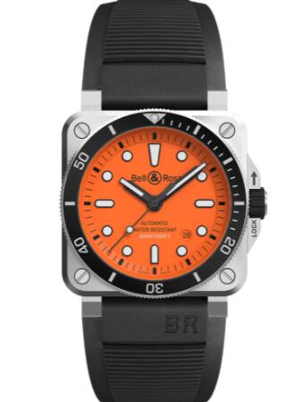 Bell and Ross BR 03-92 Diver Replica Watch BR 03-92 DIVER ORANGE BR0392-D-O-ST/SRB