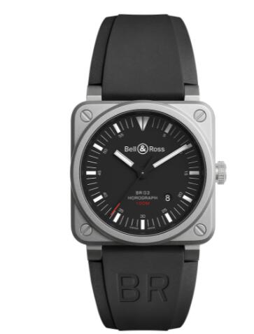 Bell and Ross BR 03 Replica Watch BR 03-92 HOROGRAPH BR0392-HOR-BLC/SRB