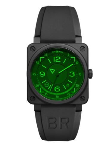 Bell and Ross BR 03 Replica Watch BR 03-92 HUD BR0392-HUD-CE/SRB