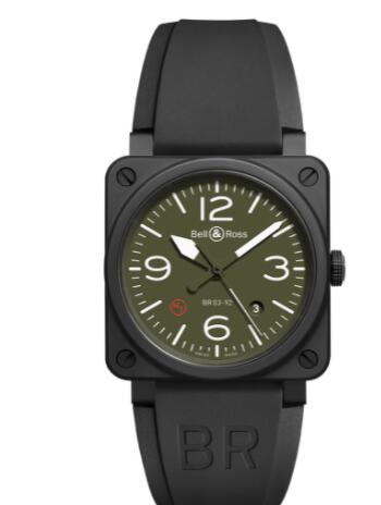 Bell and Ross BR 03 Replica Watch BR 03-92 MILITARY TYPE BR0392-MIL-CE