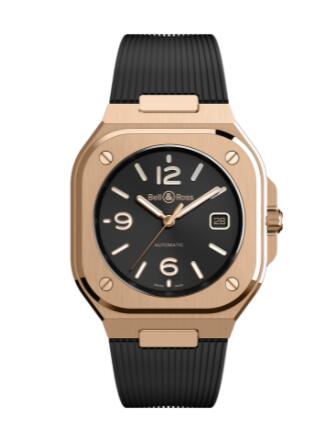 Bell and Ross BR 05 Replica Watch BR 05 GOLD BR05A-BL-PG/SRB
