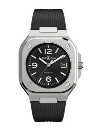 Bell and Ross BR 05 Replica Watch BR 05 BLACK STEEL BR05A-BL-ST/SRB