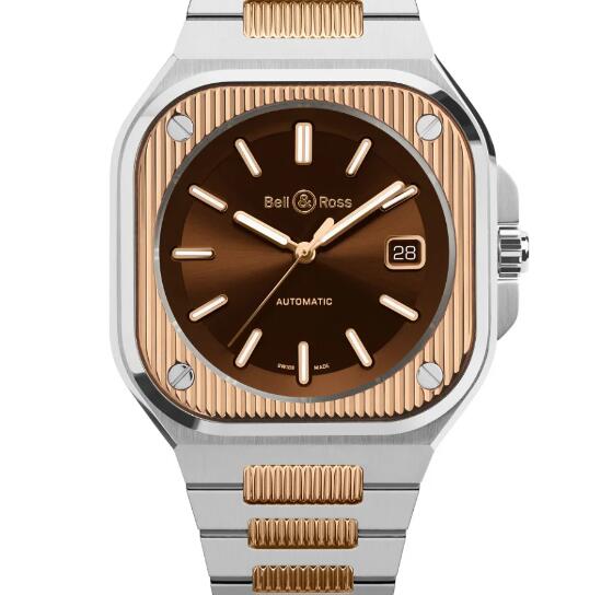 BELL & ROSS BR 05 Art Line Steel & Gold Replica Watch BR05A-EL-GLST/SSG