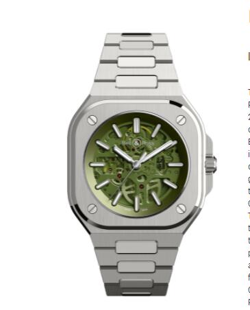 Bell & Ross BR 05 Skeleton Green Replica Watch BR05A-GN-SKST/SST