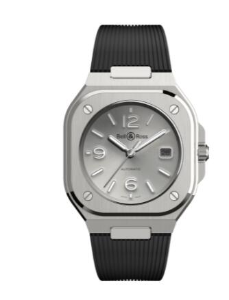 Bell and Ross BR 05 Replica Watch BR 05 GREY STEEL BR05A-GR-ST/SRB