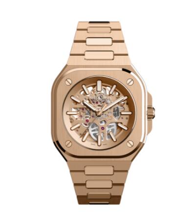 Bell and Ross BR 05 Replica Watch BR 05 SKELETON GOLD BR05A-PG-SK-PG/SPG