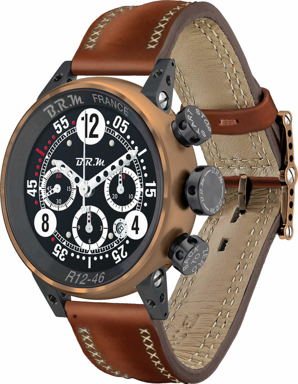 BRM BRONZE Replica Watch BRM R12-46 Bronze BRM-R12-46-BRONZE