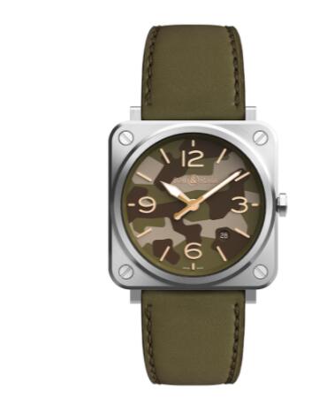 Bell and Ross BR S Replica Watch BR S GREEN CAMO BRS-CK-ST/SCA