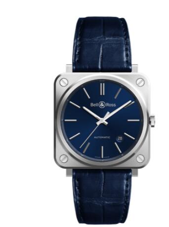 Bell and Ross BRS Replica Watch BR S-92 BLUE STEEL BRS92-BLU-ST/SCR