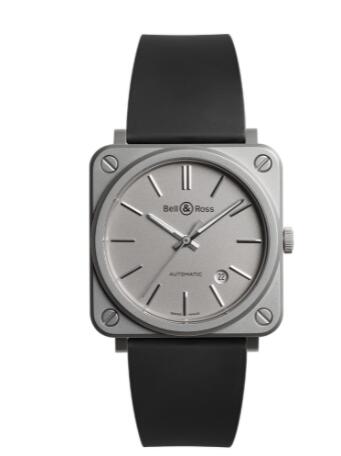 Bell and Ross BRS Replica Watch BR S-92 GREY MATTE BRS92-GR-ST/SRB