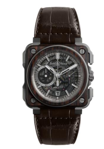 Bell and Ross BR X1 Chronograph Replica Watch BR-X1 WOOD BRX1-WD-TI