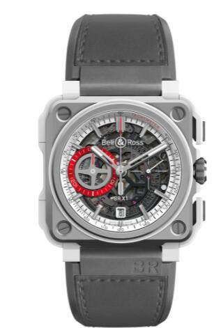 Bell and Ross BR X1 Chronograph Replica Watch BR-X1 WHITE HAWK BRX1-WHC-TI