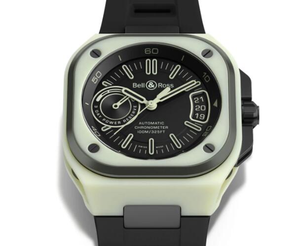 Bell & Ross BR-X5 Green Lum Replica Watch BRX5R-LUM-TC/SRB