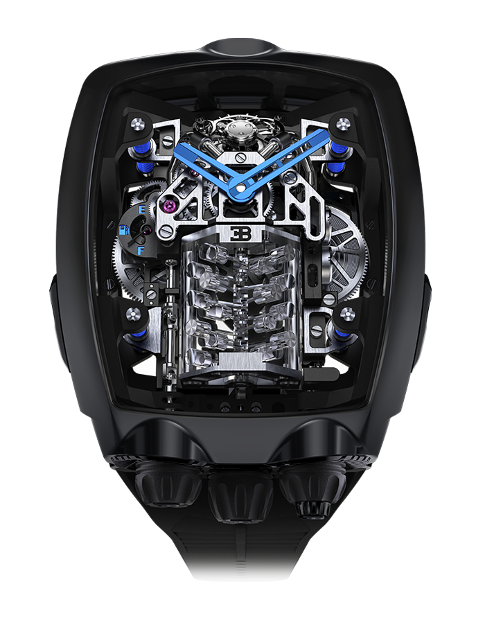 Jacob & Co. Bugatti Chiron Tourbillon Watch Replica BU200.20.AA.AC.A watch