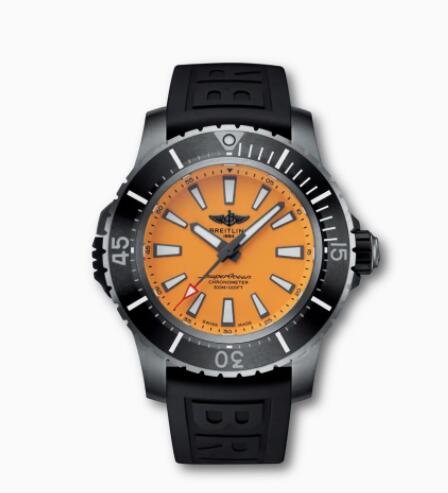 Breitling Superocean Automatic 48 Titanium Yellow E17369241I1S1 Replica Watch