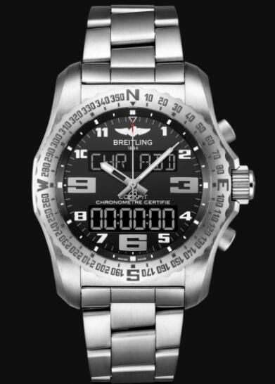 Replica Breitling Cockpit B50 Titanium - Black EB5010221B1E1 Watch