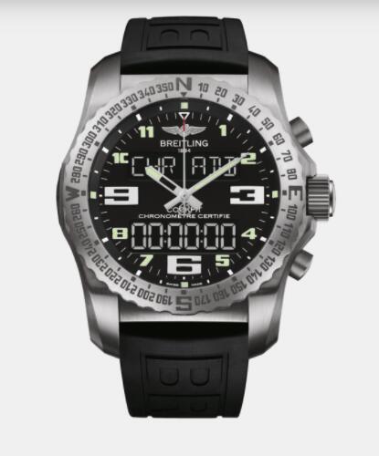 Replica Breitling Cockpit B50 Titanium - Black EB5010221B1S1 Watch