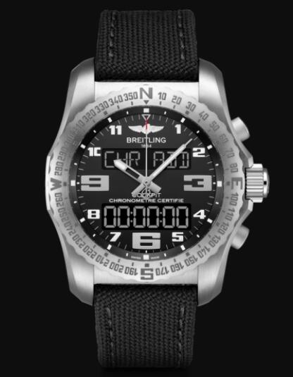 Replica Breitling Cockpit B50 Titanium - Black EB5010221B1W1 Watch