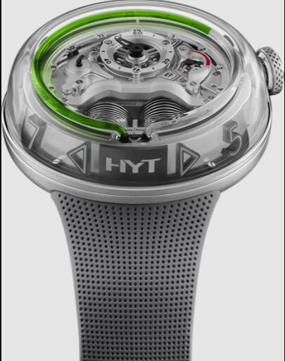 HYT H5 Green fluid Replica Watch H02351