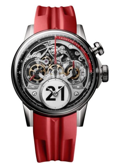 Louis Moinet Time to Race Rosso Corsa Replica Watch LM-96.20.8R
