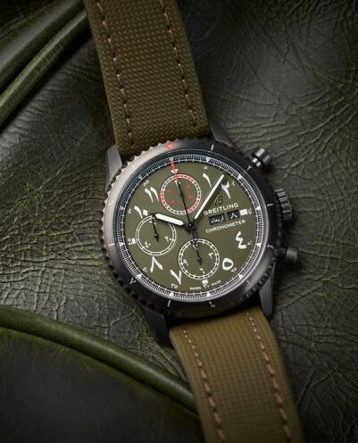 Breitling Aviator 8 Chronograph 43 Blacksteel Middle East Limited Edition Replica Watch M133161A1L1X1