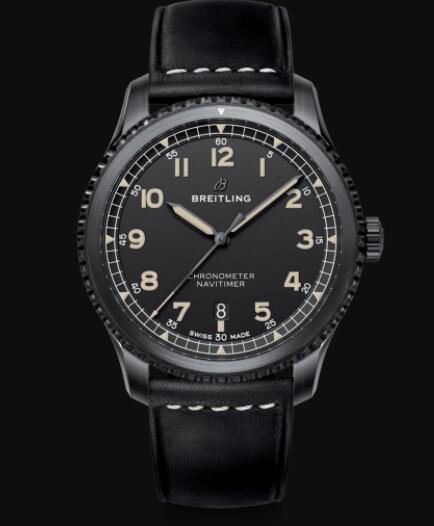 Breitling Navitimer 8 Automatic 41 DLC-Coated Stainless Steel - Black Replica Watch M17314101B1X1