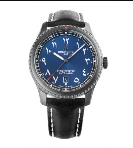 Breitling Aviator 8 Automatic 41 Blacksteel Middle East Limited Edition Replica Watch M173154A1C1X2