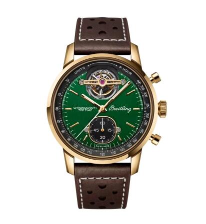 Breitling Premier Top Time B21 Chronograph Tourbillon Ford Mustang Replica Watch NB21251A1L1X1