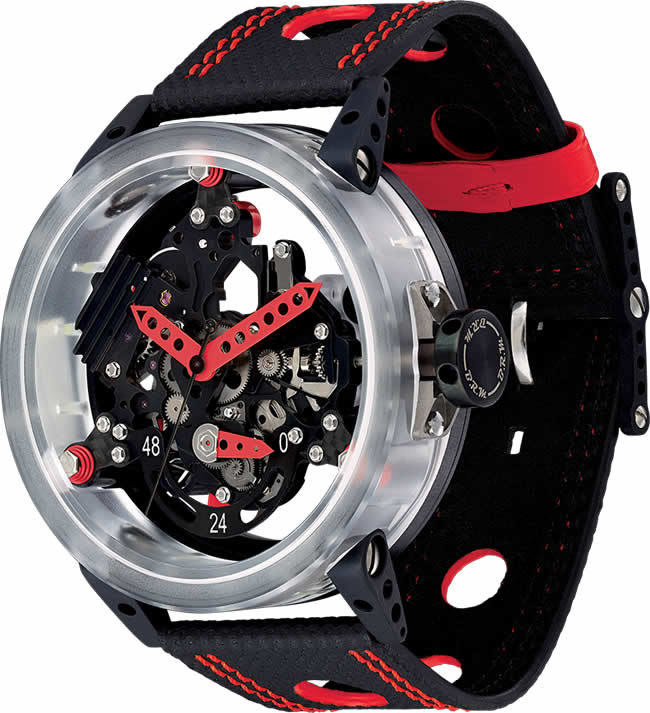 BRM R50 Replica Watch B.R.M R-50 MAK RED