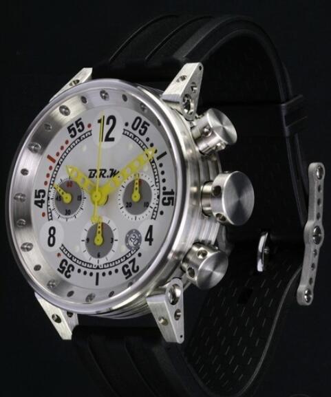 Replica B.R.M Watch V12-44-BG-AJ V12-44-BG-AJ Brushed Stainless Steel