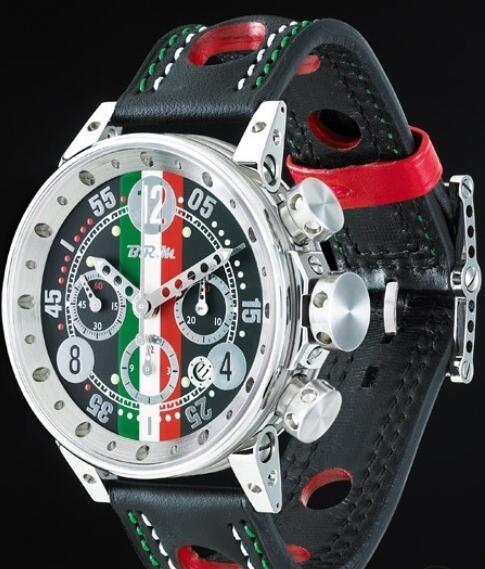 B.R.M Watch Fake V12-44 Italia V12-44-GT-CIT-AG Polished Stainless Steel